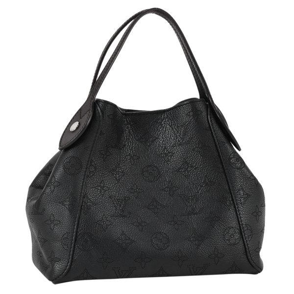 5 Louis Vuitton Hina PM Mahina Noir Shoulder Bag Black