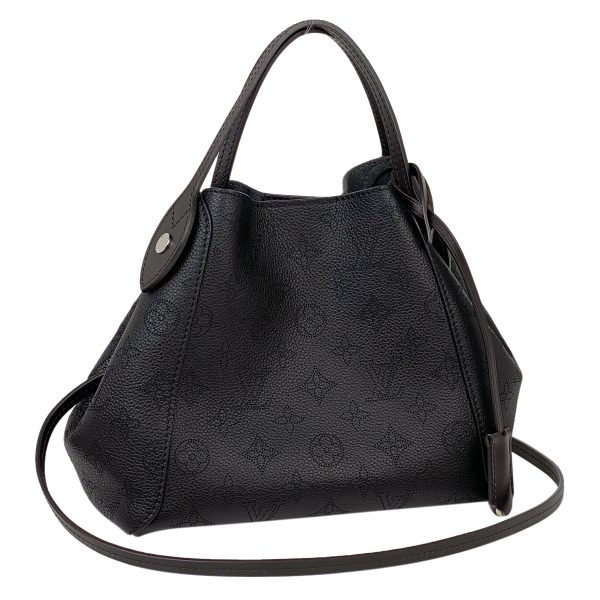 5 Louis Vuitton Hina PM Shoulder Bag Monogram Mahina Black