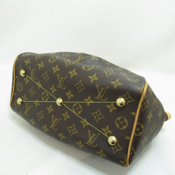 5 Louis Vuitton Tivoli PM Handbag Bag PVC Coated Canvas Monogram