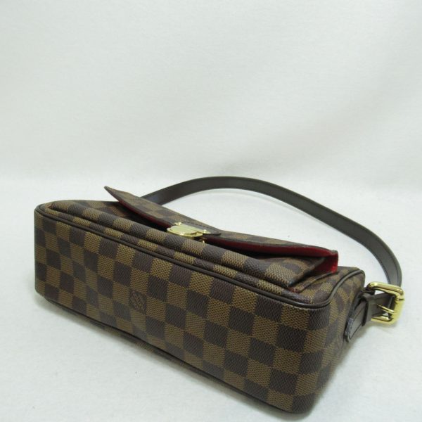 5 Louis Vuitton Ravello GM Shoulder Bag Canvas Damier Ebene