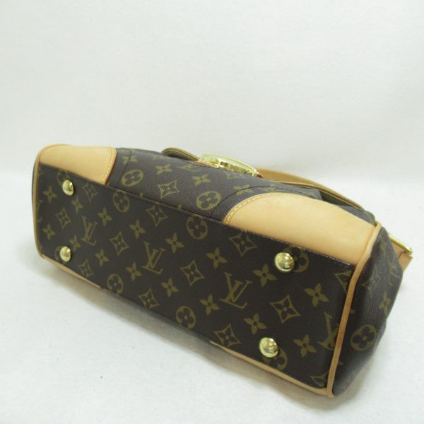 5 Louis Vuitton Beverly MM Shoulder Bag PVC Coated Canvas Monogram Brown