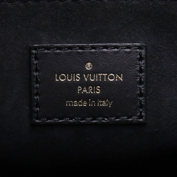 5 Louis Vuitton On The Go PM 2way Bag Monogram Emplant Noir Black