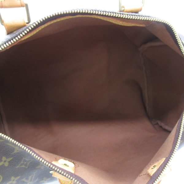 5 Louis Vuitton Speedy 35 Handbag PVC Coated Canvas Monogram