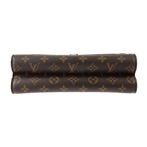 5 Louis Vuitton Victoire Shoulder Bag Monogram Canvas Calfskin Brown