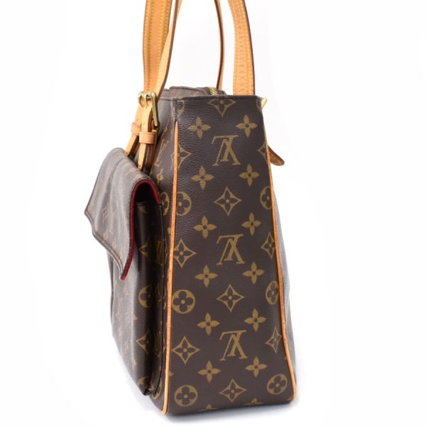 5000001884121256 2 Louis Vuitton Multiple Cite Monogram Canvas Leather Shoulder Bag