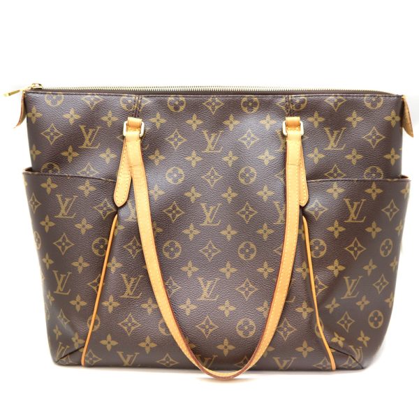 5185 2 Louis Vuitton Totally MM Tote Bag Monogram Canvas