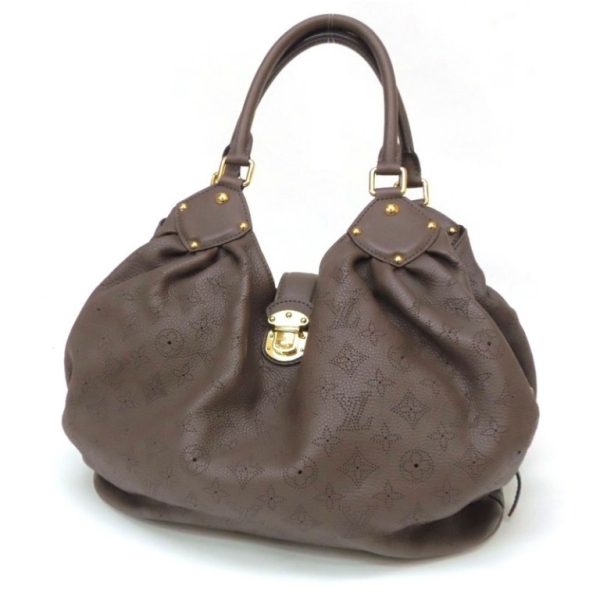 53817 1 Louis Vuitton Shoulder Bag Mahina L Monogram Glyperl Brown