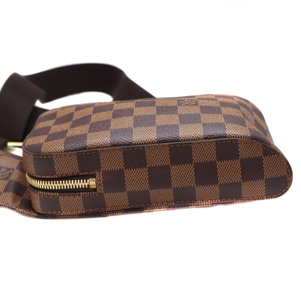 5411 3 Louis Vuitton Jeronimos Body Bag Damier Ebene Canvas