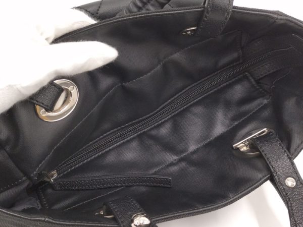 6 Chanel Tote Bag Paris Biarritz PM Leather Black