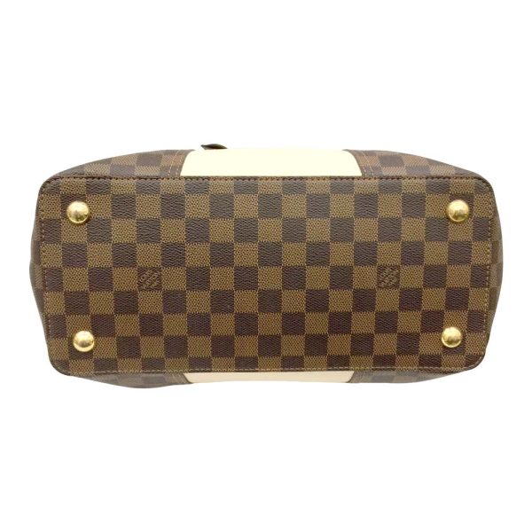 6 Louis Vuitton Jersey Damier Creme Shoulder Bag Brown