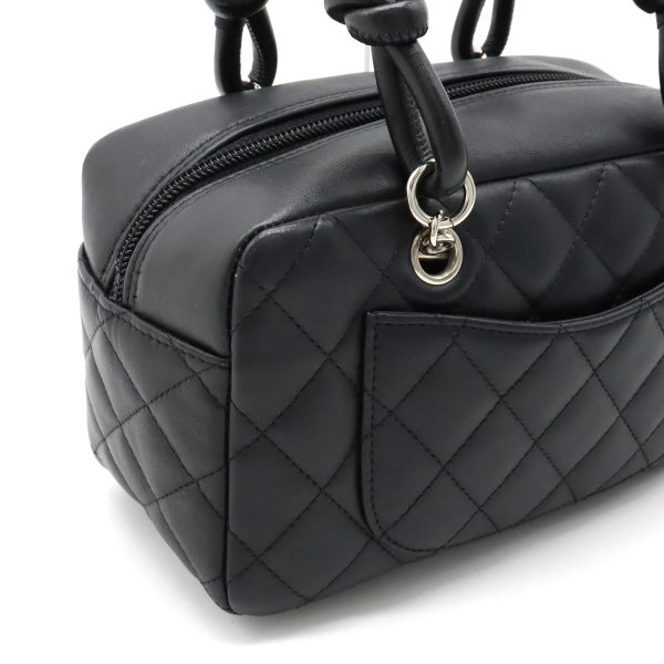 6 Chanel Cambon Line Mini Bowling Handbag