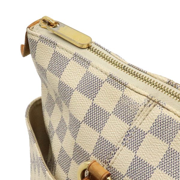 6 Louis Vuitton Totally MM Damier Azur Tote Shoulder Bag