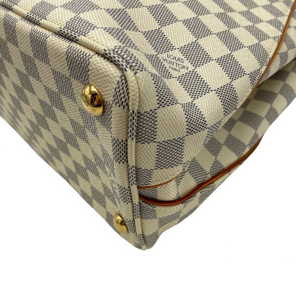 6 Louis Vuitton Damier Azur Calvi Shoulder Bag