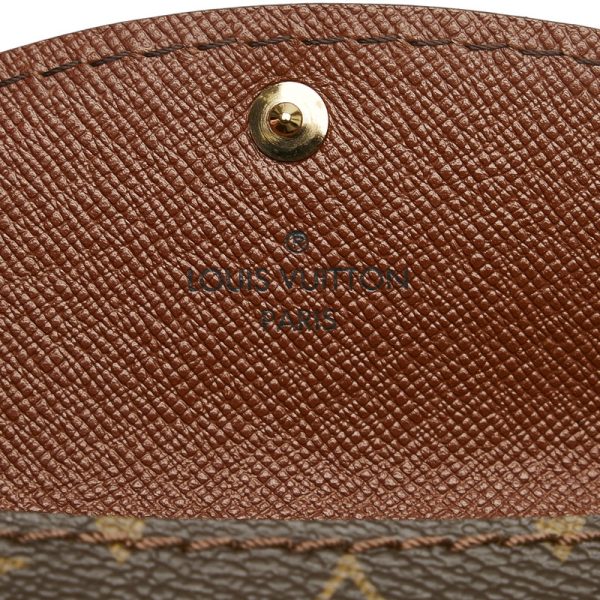 6 Louis Vuitton Monogram Sun Tulle Pochette Solo Waist Bag Brown