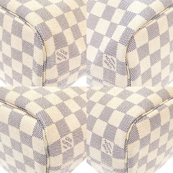 6 Louis Vuitton Damier Azur Neverfull PM Tote Bag