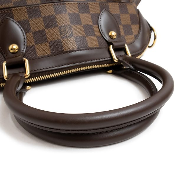 6 Louis Vuitton Trevi PM 2way Handbag Shoulder Bag Damier Brown