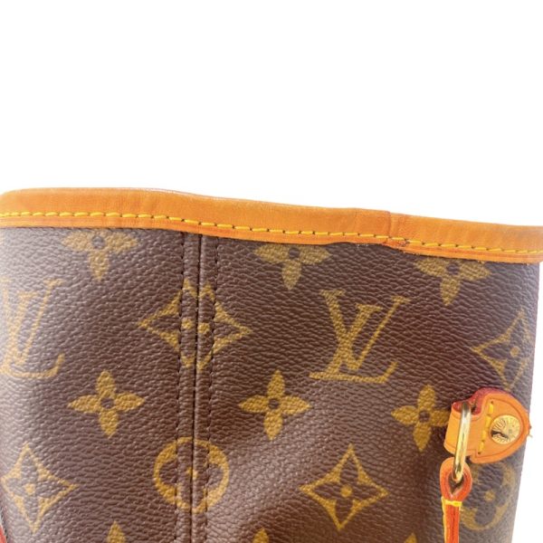 6 Louis Vuitton Neverfull MM Monogram Tote Bag Shoulder