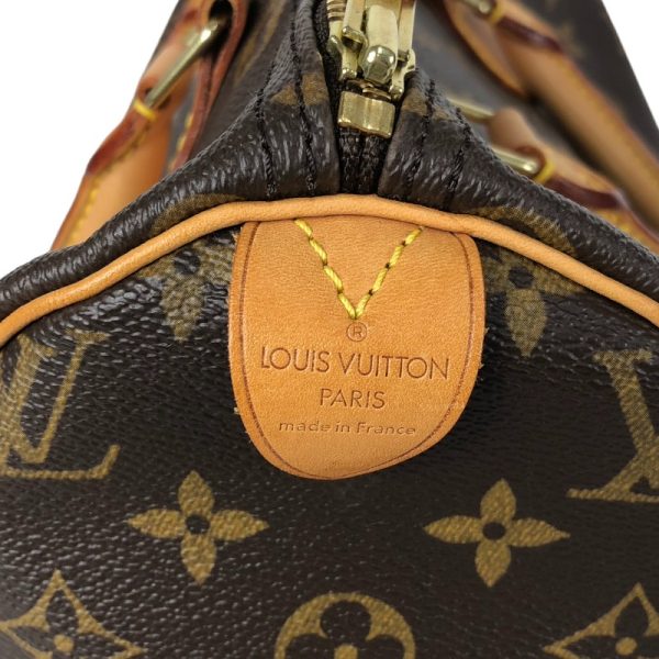 6 Louis Vuitton Speedy 30 Monogram Boston Bag