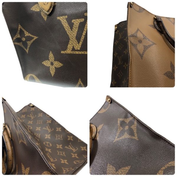 6 Louis Vuitton On The Go Mm Monogram Giant Unisex Handbag