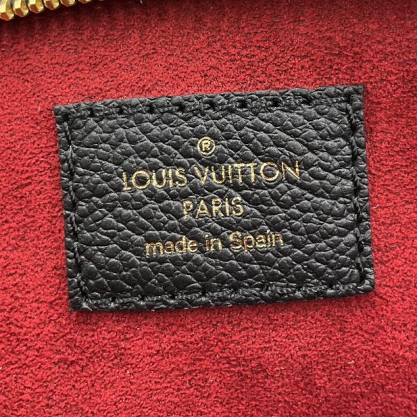 6 Louis Vuitton Petit Palais Monogram Implant Black