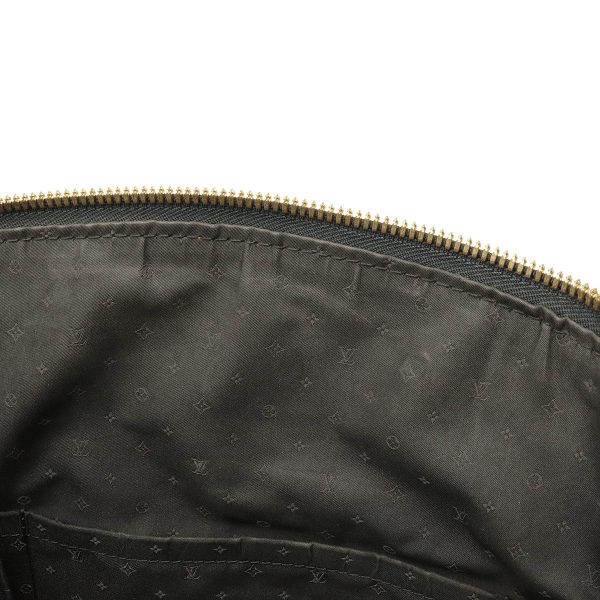 6 Louis Vuitton Suhari Lockit GM Shoulder Bag Leather Noir Black Black Gold Hardware