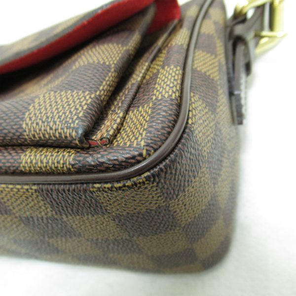 6 Louis Vuitton Ravello GM Shoulder Bag Canvas Damier Ebene