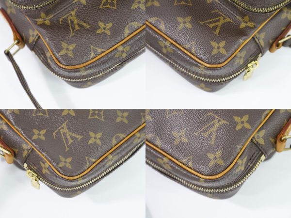 6 Louis Vuitton LV Monogram Shoulder Bag Pochette Brown