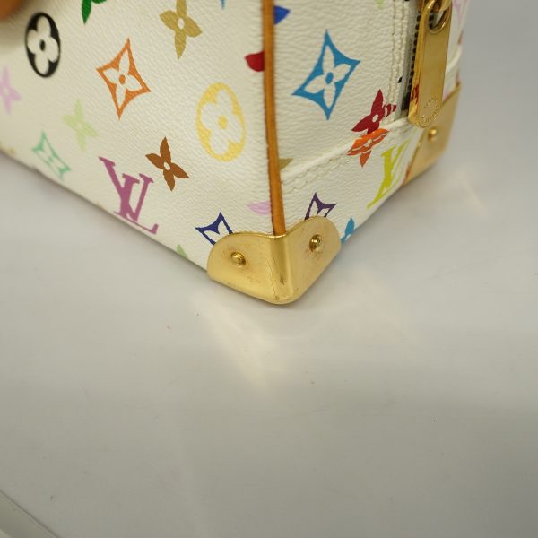 6 Louis Vuitton Handbag Monogram Multicolor Trouville