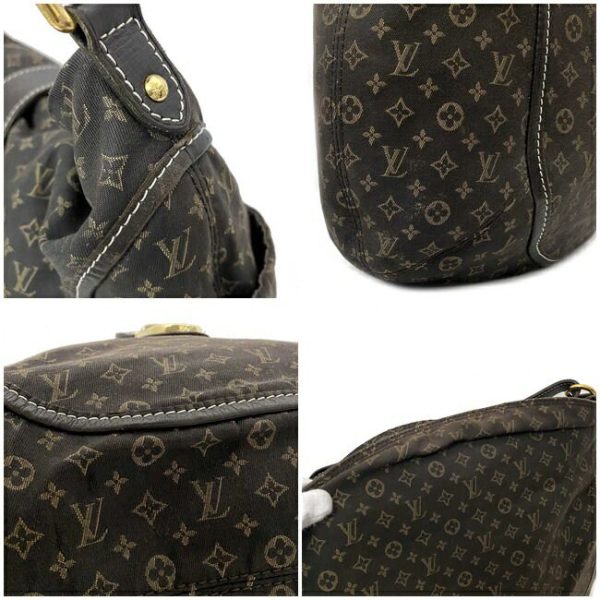 6 Louis Vuitton Shoulder Bag Romance Dark Brown Black Gold Monogram