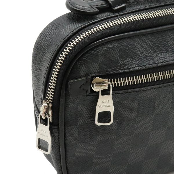 7 Louis Vuitton Damier Graphite Ambreil 2way Body Bag Shoulder Bag