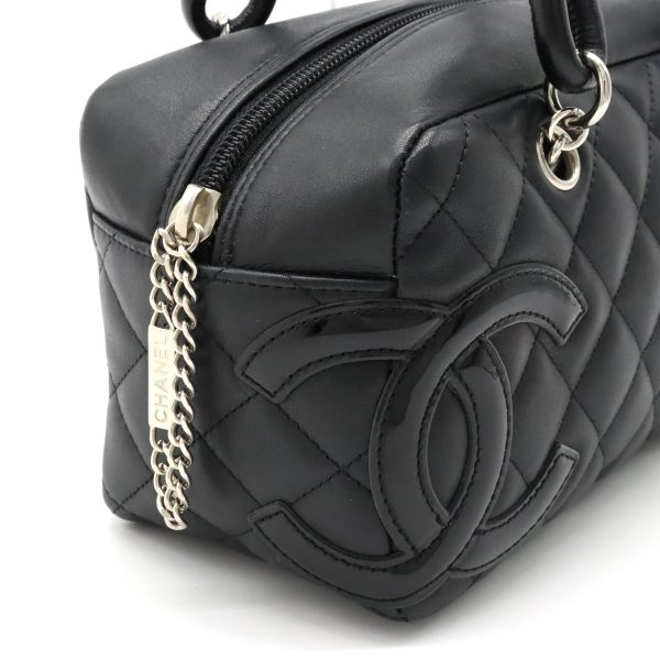 7 Chanel Cambon Line Mini Bowling Handbag