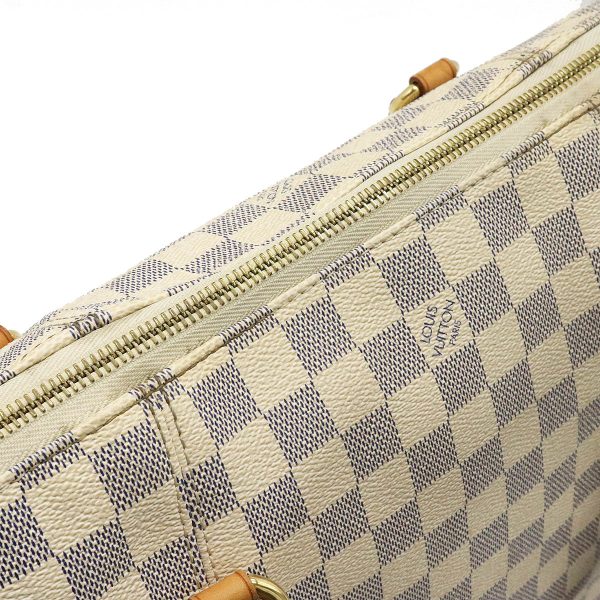 7 Louis Vuitton Totally MM Damier Azur Tote Shoulder Bag