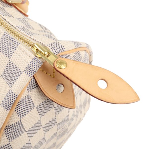 7 Louis Vuitton Damier Azur Speedy 30 HandBag