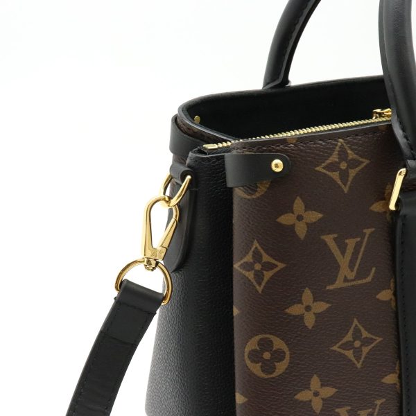 7 Louis Vuitton Monogram Soufflot NV BB Shoulder Bag Noir Black