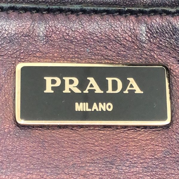 7 Prada Tote Bag Dark Navy Suede