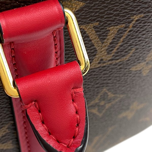 7 Louis Vuitton Soufflot NV BB Shoulder Bag Monogram Cerise Red