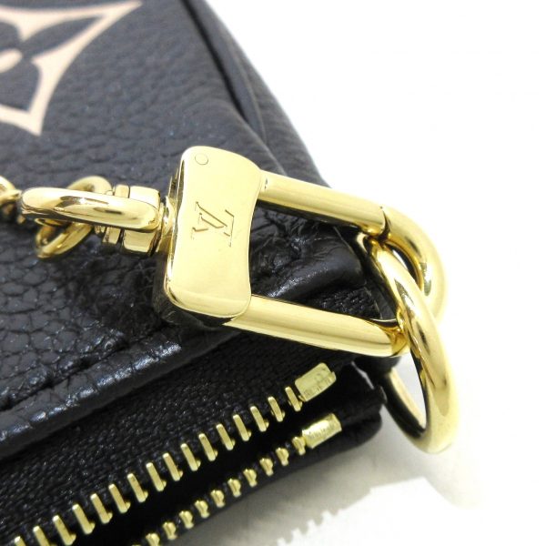 7 Louis Vuitton Mini Pochette Accessoire Handbag Black Beige