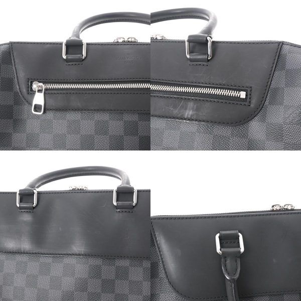 7 Louis Vuitton Damier Graphite PDJ NM Black Damier Graphite Canvas Business Bag