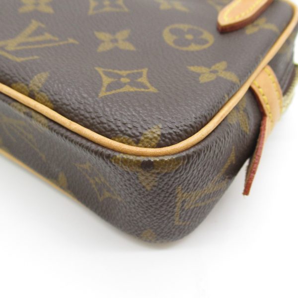 7 Louis Vuitton Pochette Marly Bandouliere Shoulder Bag Canvas Monogram