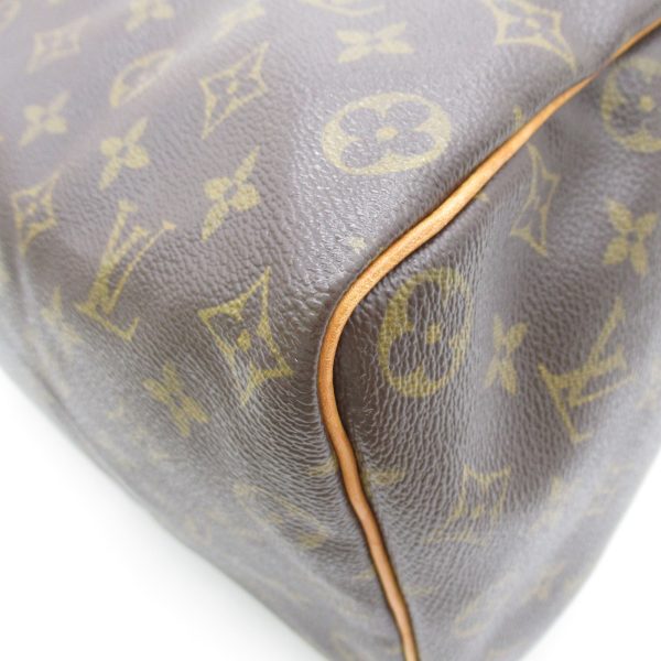 7 Louis Vuitton Speedy 35 Handbag PVC Coated Canvas Monogram