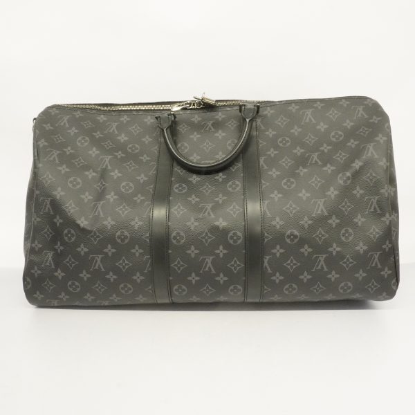 7 Louis Vuitton Boston Bag Monogram Eclipse Keepall Bandouliere 55