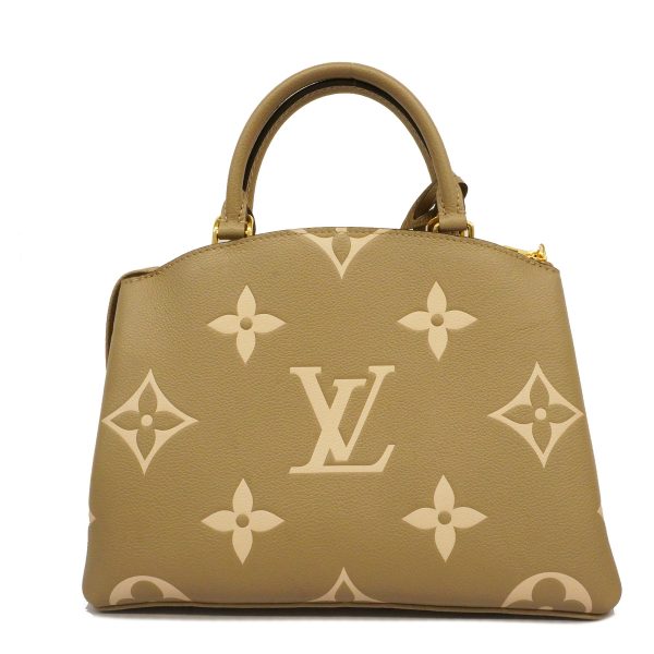 7 Louis Vuitton Monogram Emplant Petit Palais PM Creme