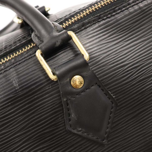 8 Louis Vuitton Epiline Speedy 30 Mini Boston Bag Noir Epi