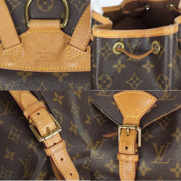 8 Louis Vuitton Montsouris MM Backpack Rucksack Monogram