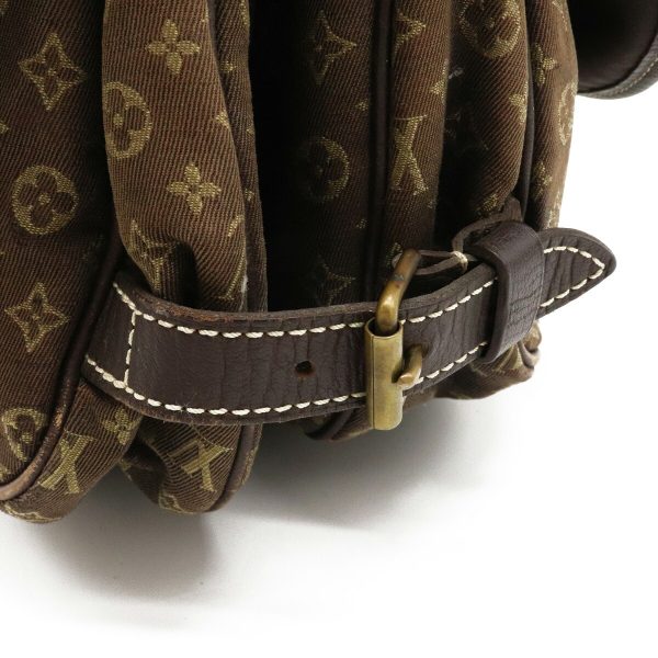 8 Louis Vuitton Monogram Minilan Saumur 30 Shoulder Bag Canvas Ebene