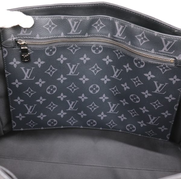 8 Louis Vuitton Grand Sac Monogram Eclipse Tote Bag Handbag