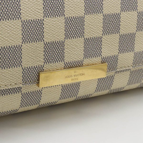 8 Louis Vuitton Damier Azur Favorite MM Accessory Pouch Clutch Bag