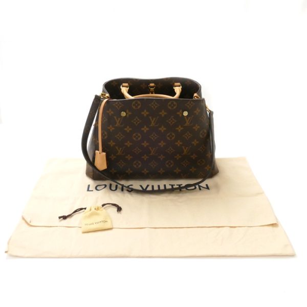 8 Louis Vuitton Montaigne MM 2Way Shoulder Bag Monogram