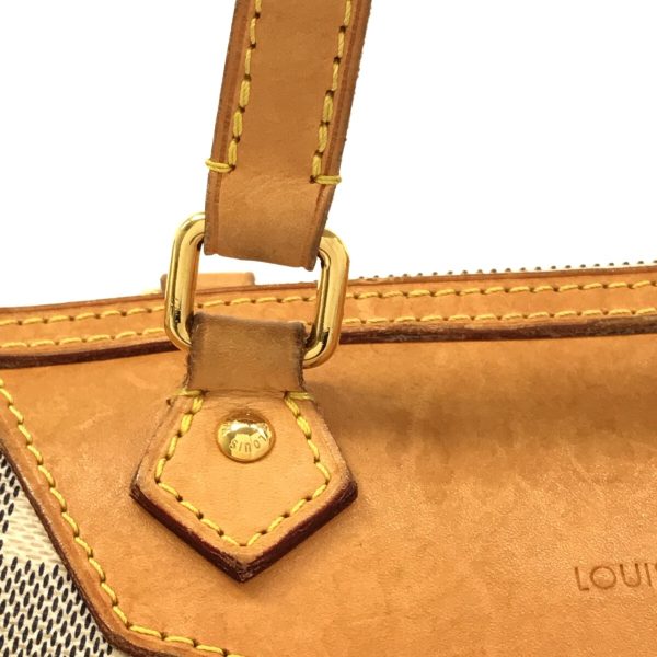 8 Louis Vuitton Siracusa GM Handbag Azur Damier Azur Canvas