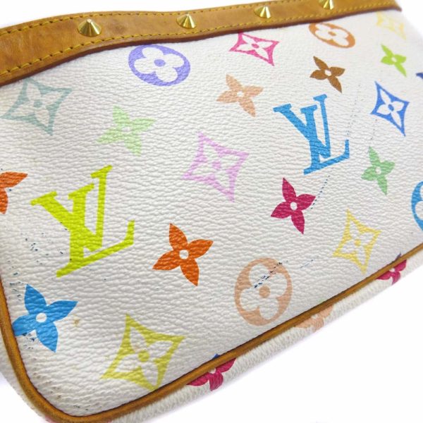 8 Louis Vuitton Pochette Accessoires Accessory Multicolor White